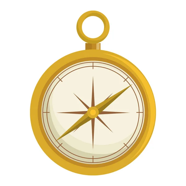 Compass guide isolated icon — Stock Vector