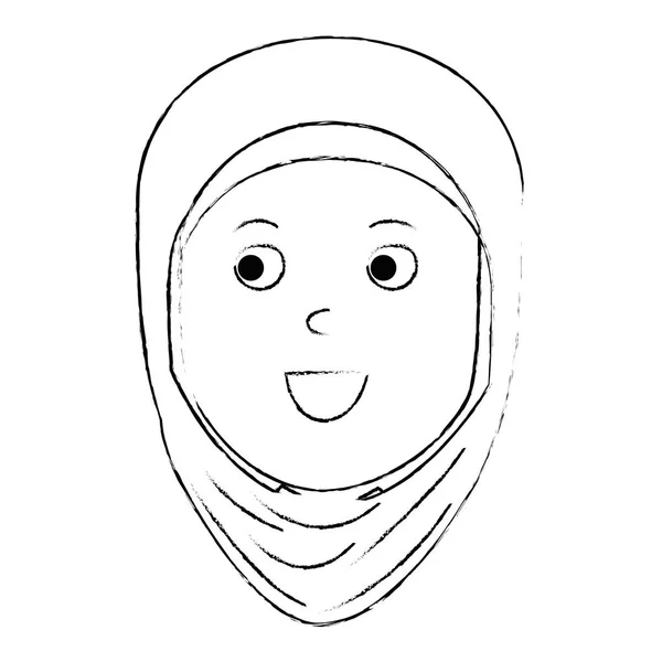 Мусульманский персонаж — стоковый вектор