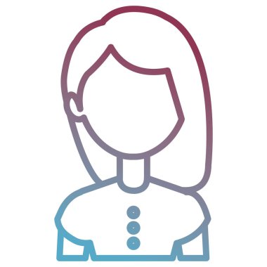 güzel ve genç kadın karakter