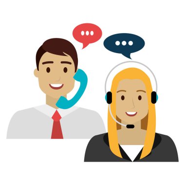 çağrı merkezi ajanlar Avatars karakterler