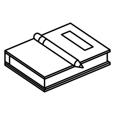 metin kitap kalem ile