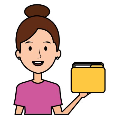 dosya klasör izole simgesi