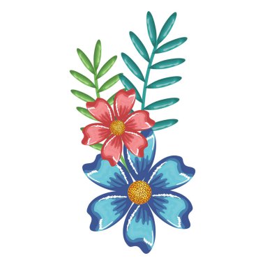 çiçek ve Bahçe dekoratif yaprakları