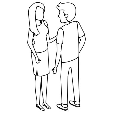 Çevrilmemiş çift avatarlar karakter