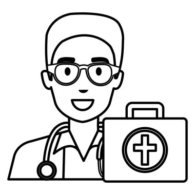 Doktor adam çanta karakteri ile