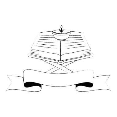 lectern dini simgesi ile kutsal kitap