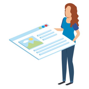 kadın web sitesi arayüzü kaldırma