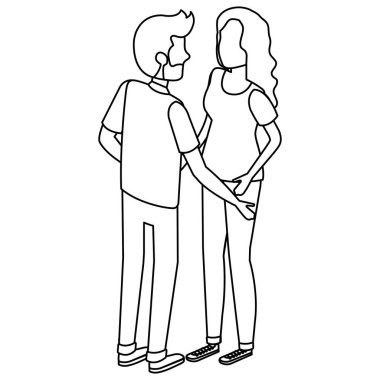 Çevrilmemiş çift avatarlar karakter