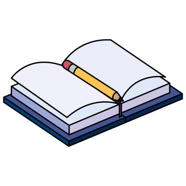 metin kitap kalem ile