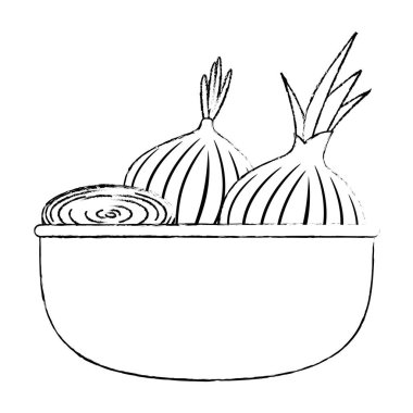 mutfak kasesinde sebze