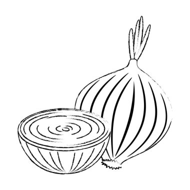 taze soğan vejetaryen yemek