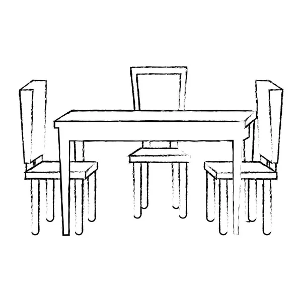 Drawings: line of chairs | Modern chair outline contour drawing — Stock ...