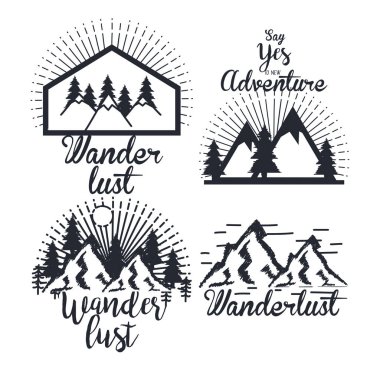 ayarlamak etiket gezi macera sembol seyahat etmek yolculuk