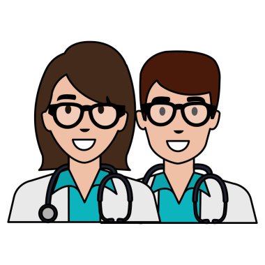 Doktorlar çift avatarlar karakter