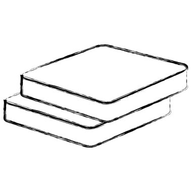 ekmek izole simge taze tost