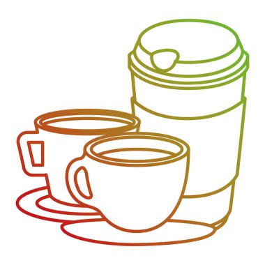 pasta ürün ile kahve bardağı