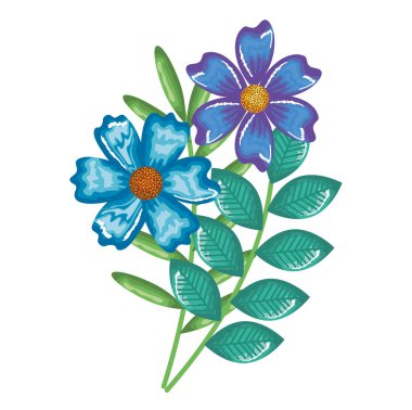 çiçek ve Bahçe dekoratif yaprakları