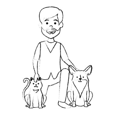 köpekler avatar karakteri ile veteriner doktor