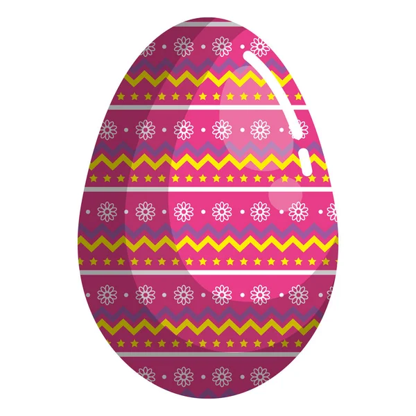 Яєчна фарба великодні прикраси — стоковий вектор