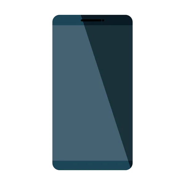 Smartphone technologie dispositif icône isolée — Image vectorielle