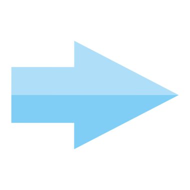 ok dizini yönü yalıtılmış simgesi