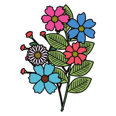 çiçek ve Bahçe dekoratif yaprakları