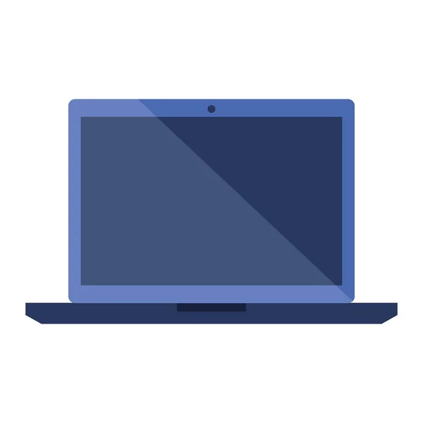 Laptop dator enhet teknik ikon — Stock vektor