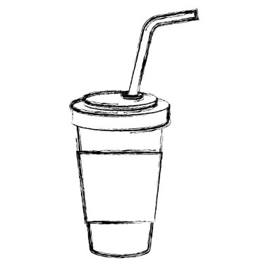 plastik kap içinde soda