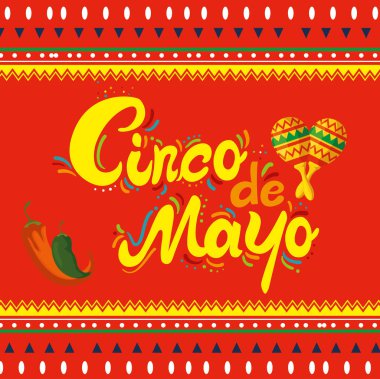 meksika olay için maracas ile biber biber