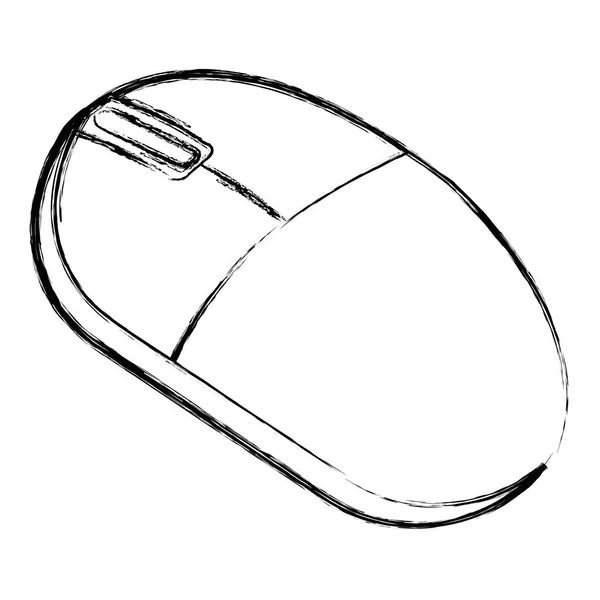 Иконка мыши компьютера — стоковый вектор
