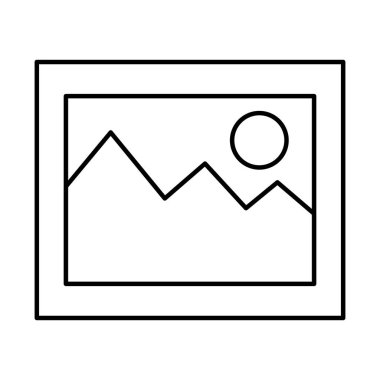 resim dosya biçimi simgesi vektör illüstrasyon