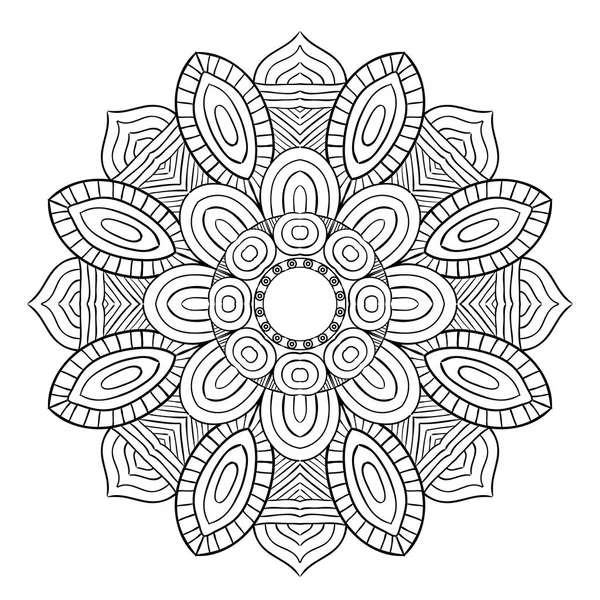 Beau design mandala — Image vectorielle