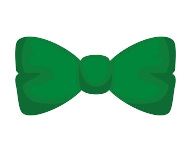 zarif papyon aksesuar simgesi vektör illüstrasyon