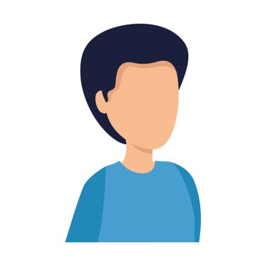 Sevimli genç kadın Avatar karakteri