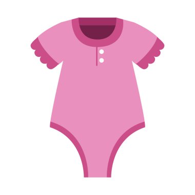 sevimli bebek kız elbise simgesi