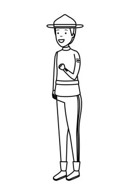 kanadalı subay ranger avatar karakteri