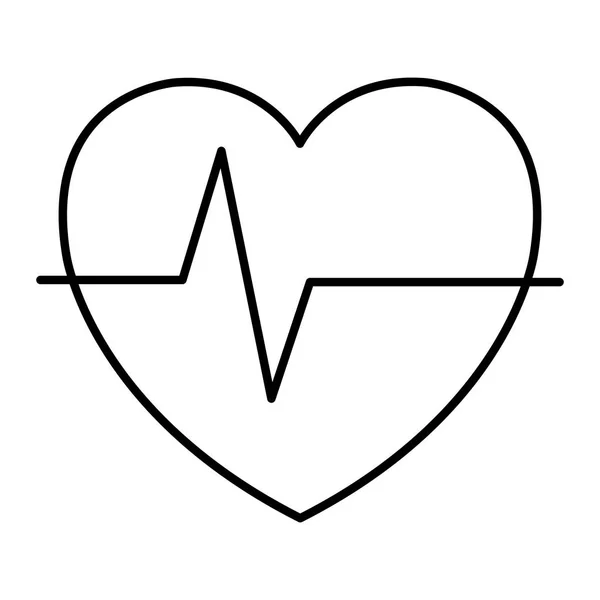 Ikona Kardiochirurgia medyczny na białym tle — Wektor stockowy