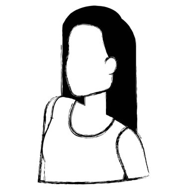 güzel ve genç kadın karakter