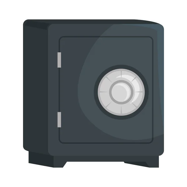 Cassetta di sicurezza risparmio icona di sicurezza — Vettoriale Stock