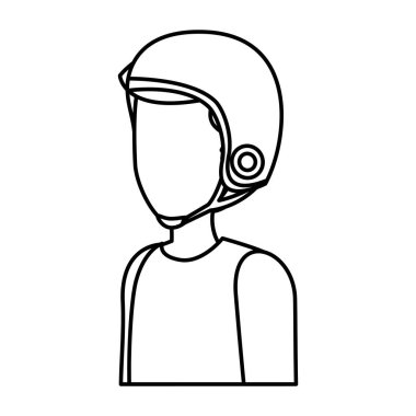 tırmanma kask ile mutlu genç adam