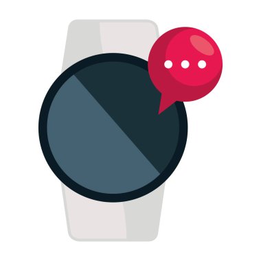 konuşma balonu ile akıllı saat teknolojisi