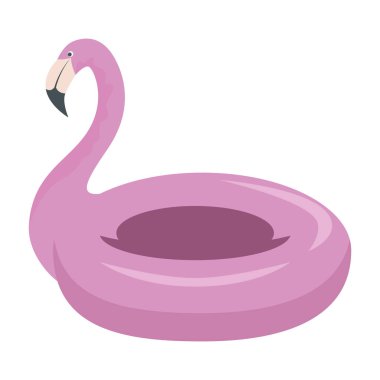 sevimli flaman float aksesuar simgesi