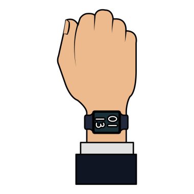 akıllı saat weareable teknolojisi ile el