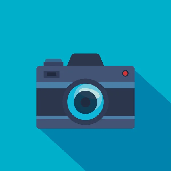 Equipamento profissional de tecnologia de câmera digital —  Vetores de Stock