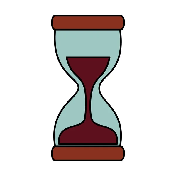 Godzina ikona licznika czasu szkła — Wektor stockowy
