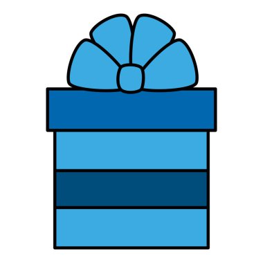 hediye kutusu izole edilmiş simge