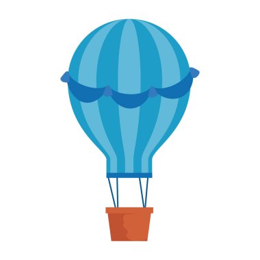 balon hava sıcak uçan vektör illüstrasyon