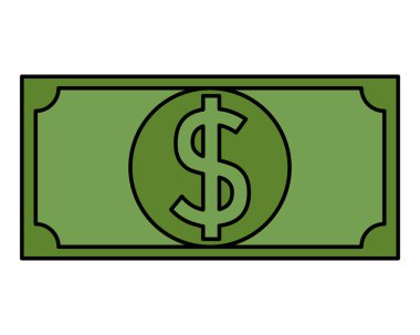 fatura dolar kağıt simgesi