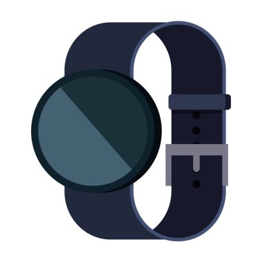 smartwatch weareable teknoloji cihaz vektör illüstrasyon