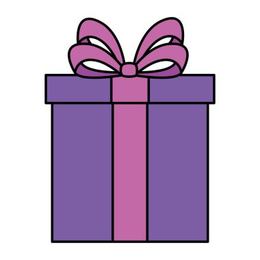 hediye kutusu izole edilmiş simge